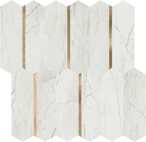 Vista 12 de Azulejo negro para salpicaduras de piquete, aspecto de cerámica, largo hexágono autoadhesivo para pared de cocina y baño, paquete de 6 Hexágono