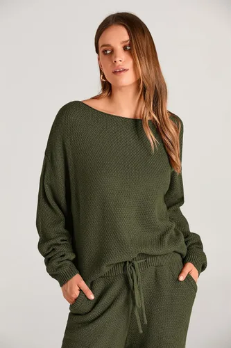 Vista 5 de PRETTYGARDEN Conjunto de 2 piezas para mujer, sudadera de manga larga y pantalones largos, ropa de descanso