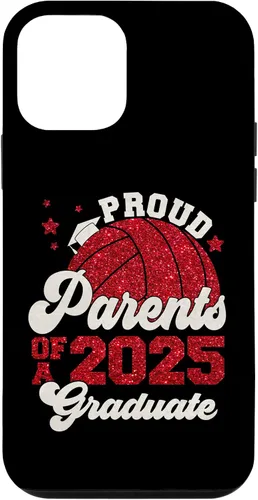 Vista 16 de iPhone 16 Parents of a 2025 Graduate Senior Graduation Volleyball Case