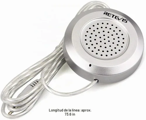 Vista 7 de Retekess Retevis RT-9908 - Altavoz de ventana, sistema de intercomunicación