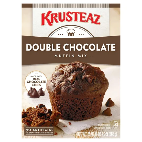 Vista 17 de Krusteaz Chocolate Chunk Muffin Mix – Sin sabores ni conservantes artificiales – Caja de 18.25 onzas (paquete de 12)