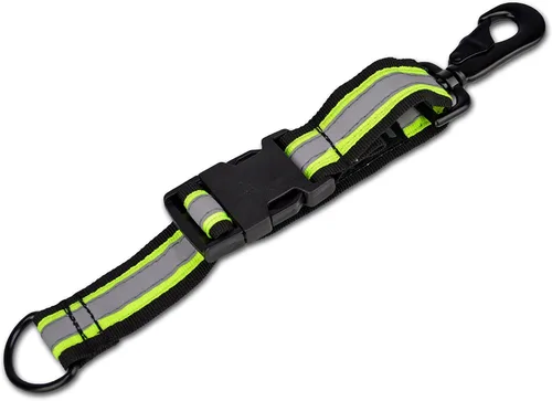 Vista 5 de Lightning X - Correa de guantes de nailon balístico resistente, tamaño ajustable, cinta reflectante para acceso rápido