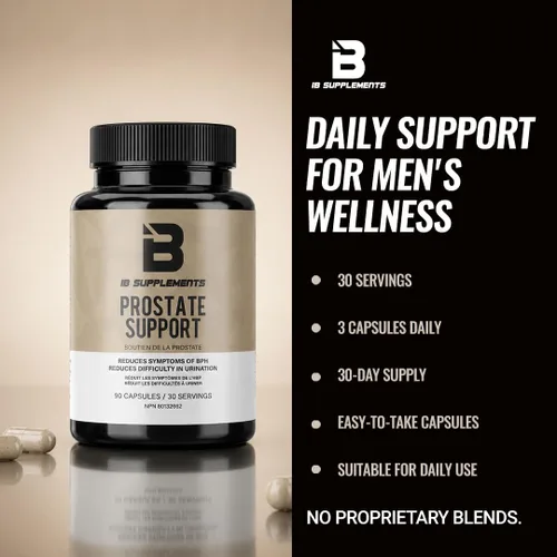 Vista 9 de Iron Brothers Soporte de próstata para hombres – Saw Palmetto, Pygeum y semillas de calabaza – Reduce la micción nocturna y apoya el flujo saludable