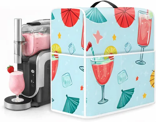 Vista 14 de Funda protectora para máquina de granizado, impermeable y a prueba de polvo, antiestática, protector universal para licuadora de bebidas congeladas