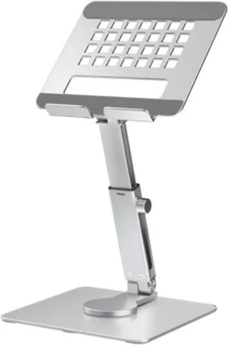 Vista 5 de Soporte de escritorio elevador de grado de rotación de ángulo múltiple altura ajustable base de soporte plegable es aplicable al disipador de calor