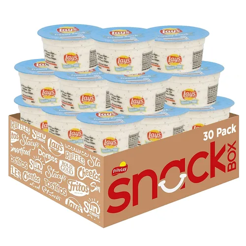 Vista 17 de Papas fritas con sabor a barbacoa de Lay's, bolsas de 1 oz, (paquete de 40) (el embalaje y la fórmula pueden variar)