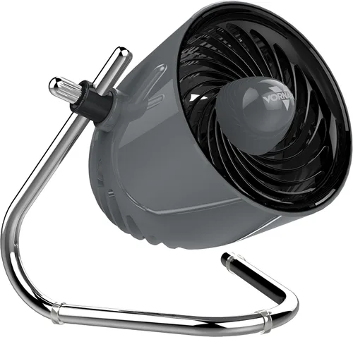 Vista 8 de Vornado Pivot - Ventilador de circulación de aire personal, 6 pulgadas, ventilador de viaje portátil silencioso, 3 velocidades, champán