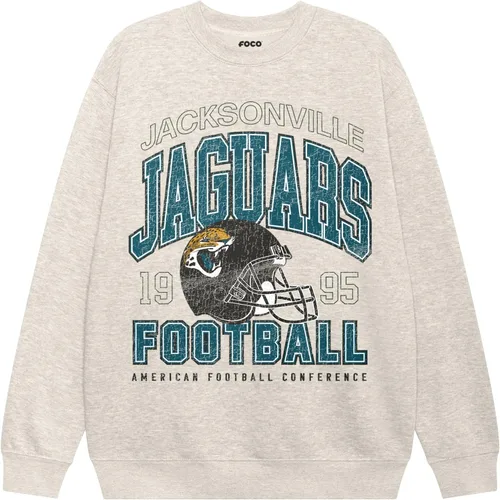 Vista 25 de FOCO Sudadera unisex de cuello redondo con logotipo de equipo universitario de la NFL
