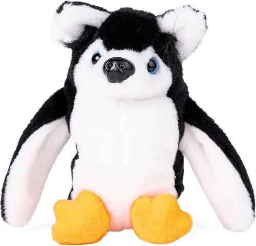 Vista 9 de Randimals Penguin & Husky Dog - Juguetes híbridos de animales realistas – Mezcla única de juguetes de safari y animales de granja pequeñas figuras