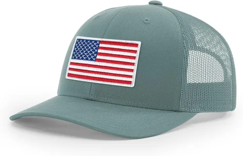 Vista 18 de Joe's USA Richardson 112 - Gorras de camionero con parche gráfico personalizado - Gorras estructuradas de cinco y seis paneles Richardson Premium