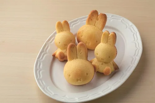 Vista 2 de Skater SLM4-A - Moldes de silicona Yakiyaki Mini Madeleine, juego de 4, molde para pastel, caramelo