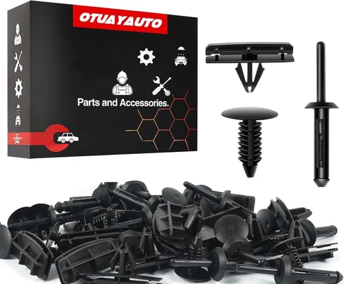 Vista 9 de OTUAYAUTO 30 piezas de clip de guardabarros - Clip de moldeo basculante de repuesto para Jeep Wrangler JK y Unlimited JK 2007-2019, reemplazo OEM