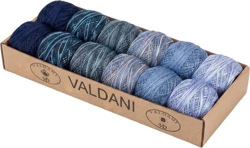 Vista 22 de Valdani Perla Algodón Sz 8 Halloween 73 yardas/Bola
