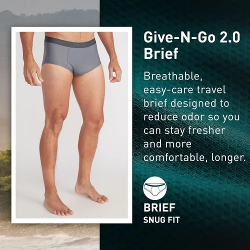 Vista 2 de ExOfficio Give-n-go 2.0 - Calzoncillos estándar para hombre