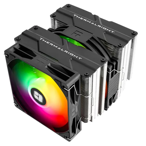 Vista 8 de Thermalrlght Peerless Assassin 140 - Enfriador de aire negro para CPU, 6 tubos de calor, disipador de calor de torres duales, ventiladores PWM