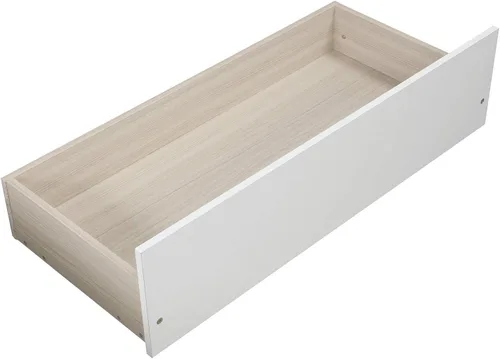 Vista 7 de Harper & Bright Designs Cama individual con cajones, plataforma de madera maciza con almacenamiento y cabecero, estribo, soporte de listones