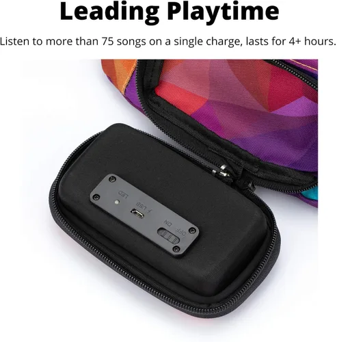Vista 6 de La cangurera número 1 con altavoces. Riñonera Bluetooth para fiestas/festivales/ravos/playa/barcos. Recargable, funciona con iPhone y Android. #1