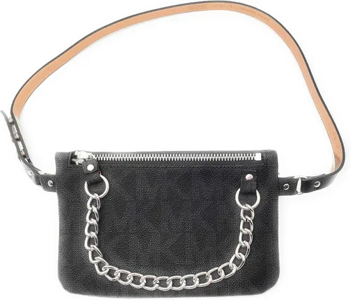 Vista 7 de Michael Kors Riñonera MK Signature Marrón, Negro