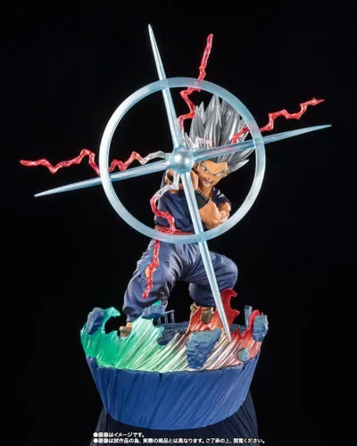 Vista 2 de TAMASHII Nations - Dragon Ball Super: Super Hero - [Batalla Extra] Son Gohan Bestia -Makankosappo-, Figura de Bandai Spirits FiguartsZERO