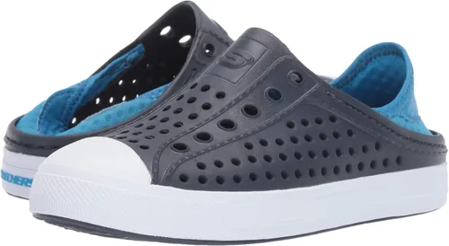 Vista 7 de Skechers Zapatillas de agua unisex Guzman Steps-Aqua Surge para niños, Blanco, 0