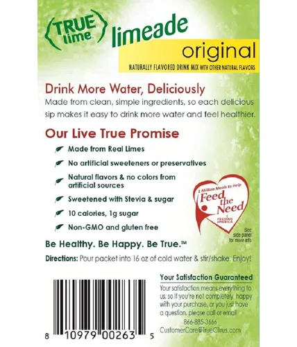 Vista 3 de Limada original True Limeade, 10 unidades - paquete de 4