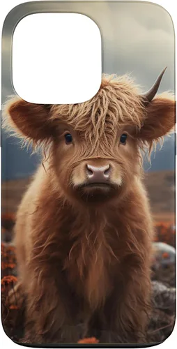 Vista 10 de Funda Highland Cow para iPhone 16