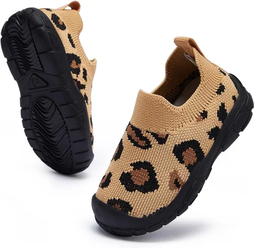 Vista 3 de BMCiTYBM Zapatos para bebé niño y niña, tenis antideslizantes suaves y ligeros, zapatos para caminar de primer paso, 6, 9, 12, 18, 24 meses