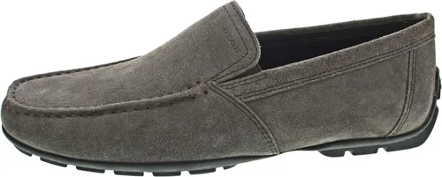 Vista 9 de Geox Mocasín de conducción Monet19 para hombre Cuero negro