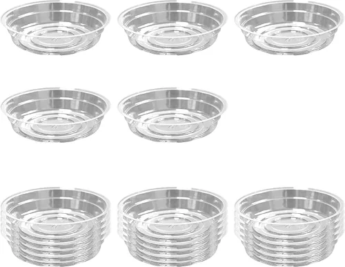 Vista 7 de TRUEDAYS 10 Inch 5 Pack Black Plant Saucers Flower Pot Tray Excellent for Indoor & Outdoor Plants