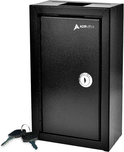 Vista 8 de AdirOffice Caja grande para llaves – Caja de almacenamiento de grado comercial de gran capacidad – Paquete y paquetes seguros – para uso doméstico