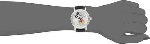 Vista 2 de Reloj de Mickey Mouse W001872 analógico de cuarzo color negro de Disney