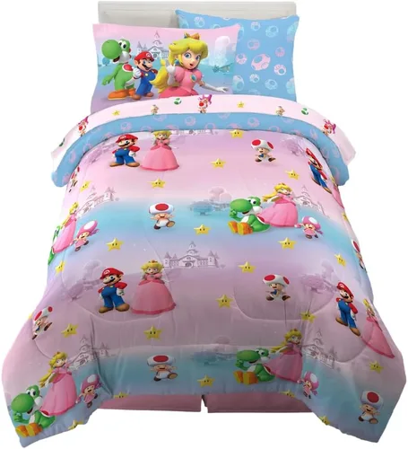 Vista 41 de Franco - Juego de edredón y sábanas para niños de microfibra supersuave con funda, 5 piezas, tamaño individual, LOL Surprise