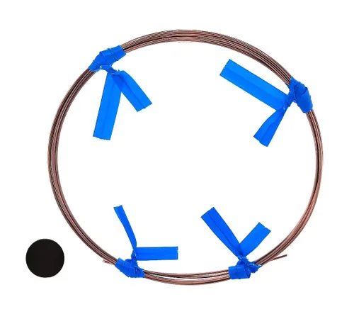 Vista 7 de Soldadura de alambre de cobre de alta pureza de 1 pie, autofluxante, calibre 18, sin cadmio, fabricada en Estados Unidos por CRAFT WIRE