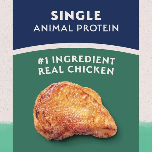 Vista 4 de Natural Balance Dieta de ingredientes limitados de pollo y batata Alimento seco para perros sin granos para adultos 4 libras Bolsa