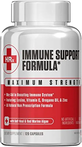 Vista 9 de Re+Gen Nutrition H Rescue Suplemento de apoyo inmunológico para adultos, cápsulas con zinc, vitamina C, aminoácido de lisina L y aceite de orégano