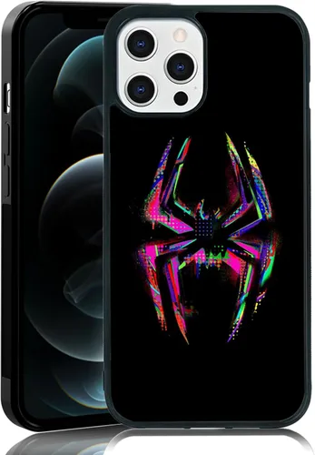 Vista 10 de Morales Punk Gwen - Funda protectora para iPhone 11 Pro, Spiderverse negro TPU a prueba de golpes, funda protectora para iPhone, linda funda