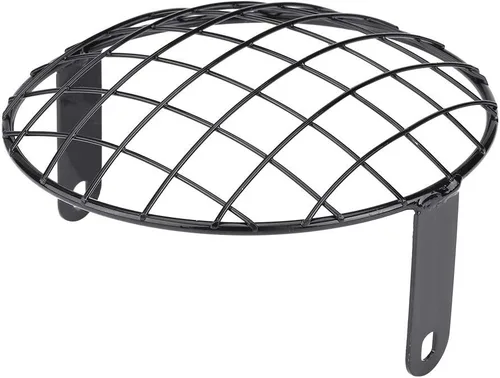 Vista 8 de Parrilla para faros delanteros de 7 pulgadas en malla, 7 cubiertas para bicicleta, 8 rejilla, Acouto 8 pulgadas, rejilla, cuerpo, motocicleta 7