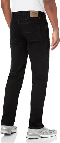 Vista 4 de Wrangler Authentics - Jeans clásicos de 5bolsillos y corte relajado y flexible para hombre