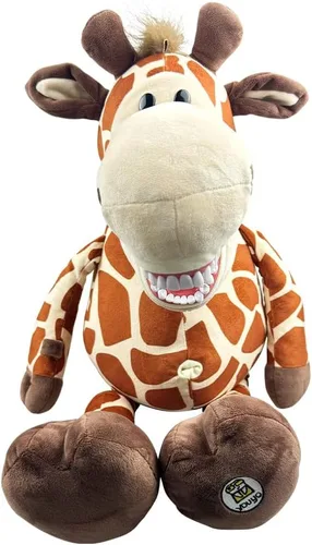 Vista 9 de Muñeco de peluche de hada dental, presentación de salud bucal, marioneta, diente de cocodrilo, de hada, educativa, de gran tamaño, con dientes