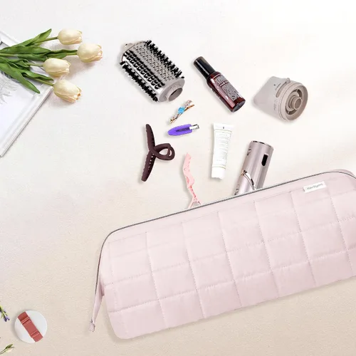 Vista 4 de KarSyon Organizador de Bolsa de Viaje para Herramientas de Cabello para Estuche Dyson Airwrap Soporte Secador de Cabello Shark Flex Style Cepillo