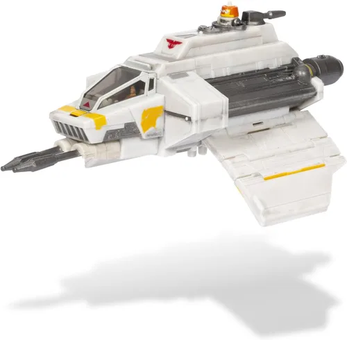 Vista 8 de Star Wars™ Micro Galaxy Squadron Ghost (Secret Mission) - Vehículo de 15 pulgadas con tres vehículos adicionales más diez microfiguras y accesorios
