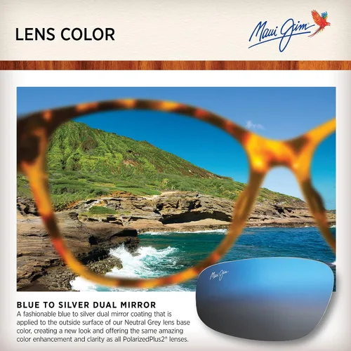 Vista 5 de Maui Jim Gafas de sol clásicas polarizadas Perico para hombre y mujer