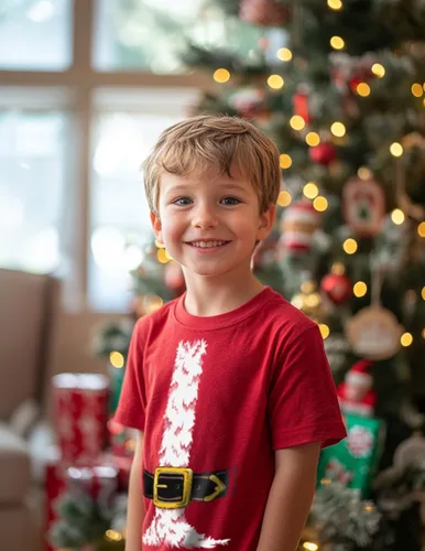 Vista 38 de Camisetas gráficas para niños, disfraz de vacaciones y camiseta con texto en inglés "Remera de regalo para niños, niñas y niños