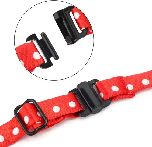 Vista 5 de Segarty Corbatas para perros grandes, corbata para el cuello de mascotas, con cuello ajustable, corbatines a granel, corbatines a granel, accesorios