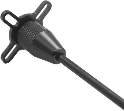 Vista 3 de Aleación de aluminio RC GPS Brújula Antena Base plegable Soporte de montaje fijo para RC DIY Quadcopter Multicopter (negro)