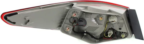 Vista 7 de Evan Fischer Luz trasera compatible con Hyundai Sonata 2011-2014, halógena, con bombillas, se monta en el cuerpo, no compatible con modelos