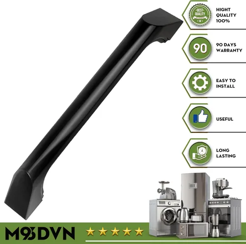 Vista 5 de Manija de puerta de microondas para GE JVM240 JVM231BL JVM231BV JVM239B JVM241BL JVM241BV