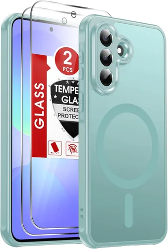Vista 209 de LeYi Funda para teléfono Samsung-S23: protector de pantalla e imán MagSafe Púrpura