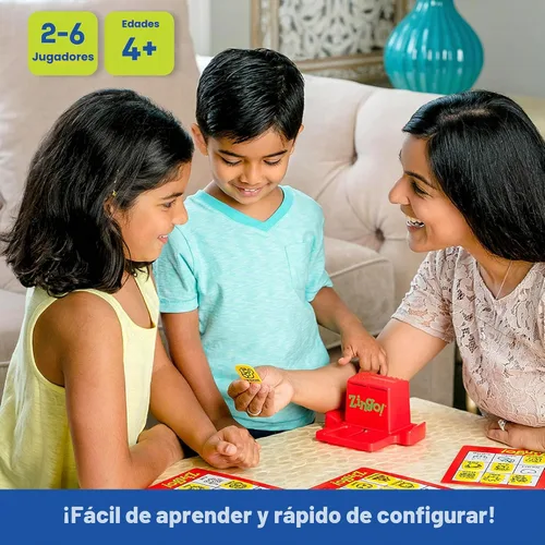 Vista 3 de ThinkFun 7706-T Zingo Word Builder Juego de Lectura Temprana - Juego Premiado para Prelectores y Lectores Tempranos