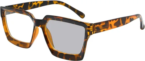 Vista 9 de Eyekepper Gafas de lectura fotocrómicas de transición para mujer, color negro +0.50